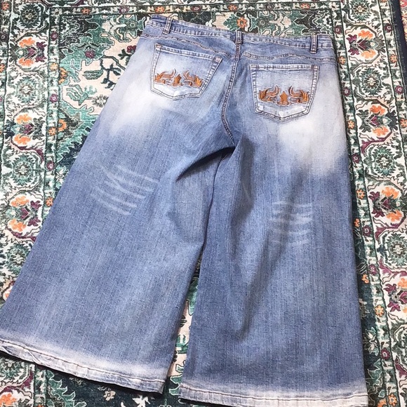 VTG 🐎 L.A. Blues ‘Gaucho Stretch’ Distressed Embroidered Jeans Sz.14 - Picture 16 of 16